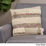 Gilpin Modern Handcrafted Fabric Dog Throw Pillow by Christopher Knight Home