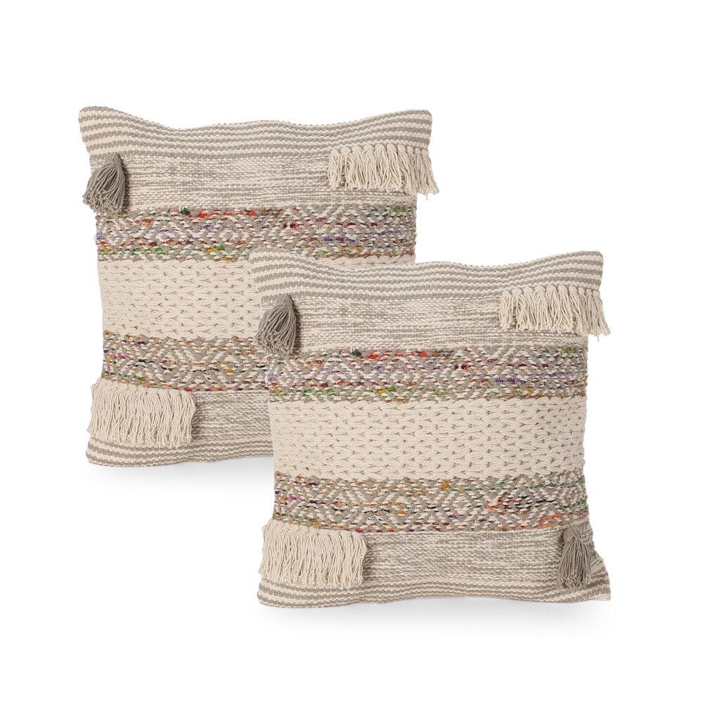 Gilpin Modern Handcrafted Fabric Dog Throw Pillow by Christopher Knight Home