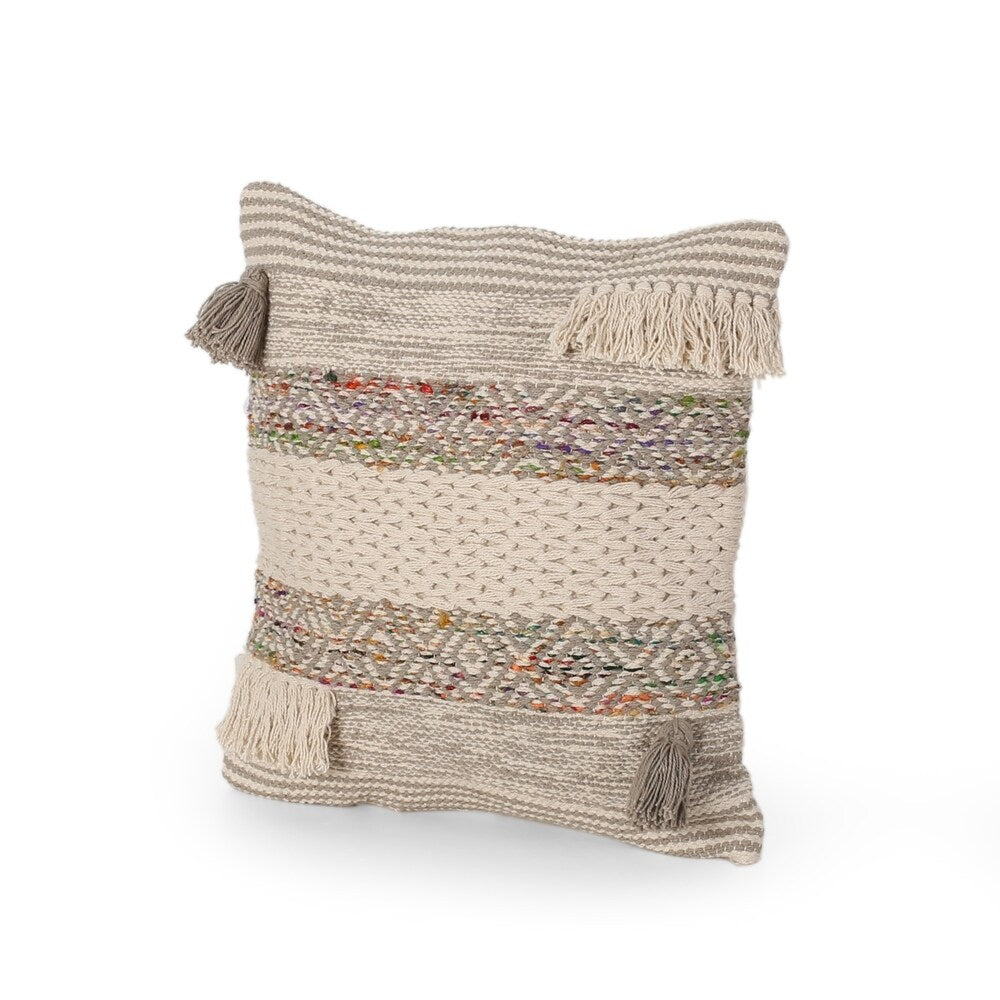 Gilpin Modern Handcrafted Fabric Dog Throw Pillow by Christopher Knight Home
