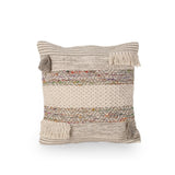 Gilpin Modern Handcrafted Fabric Dog Throw Pillow by Christopher Knight Home