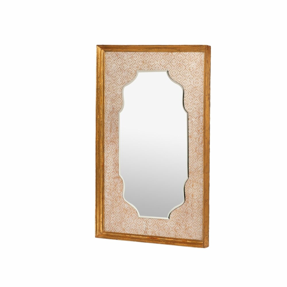 Hickok Traditional Handcrafted Embossed Rectangular Mirror by Christopher Knight Home - 42.00" L x 28.00" W x 1.75" D