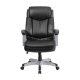 High Back Design Big and Tall Black Fabric Executive Office Chair