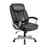 High Back Design Big and Tall Black Fabric Executive Office Chair