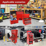 Rolling Tool Chest Storage Cabinet Tool Box with Wheels & 6 Drawers