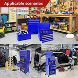 Rolling Tool Chest Storage Cabinet Tool Box with Wheels & 6 Drawers