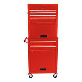 Rolling Tool Chest Storage Cabinet Tool Box with Wheels & 6 Drawers