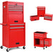 Rolling Tool Chest Storage Cabinet Tool Box with Wheels & 6 Drawers