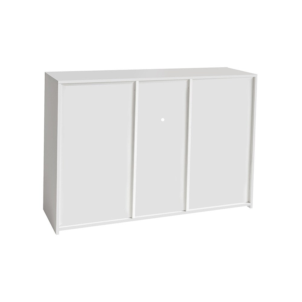 High Gloss Dining Room Buffet Storage Cabinet Hallway Living Room TV Stand Unit Display Cabinet with Drawer and 2 Doors