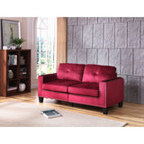High Quality Velvet with Nailhead trim Sofa