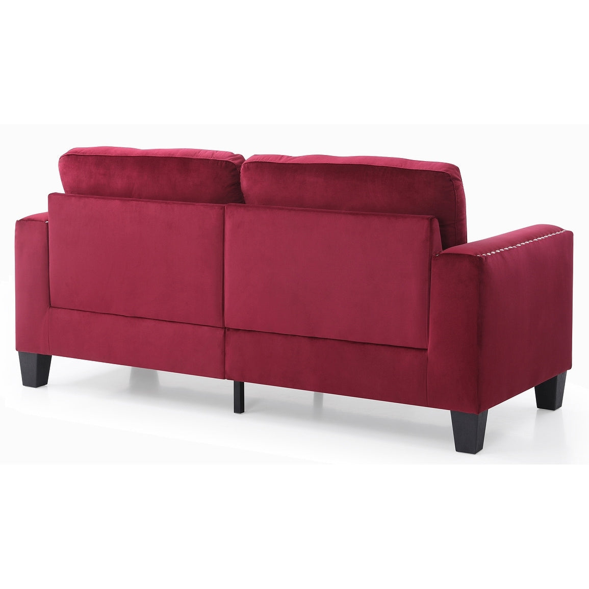 High Quality Velvet with Nailhead trim Sofa