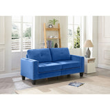 High Quality Velvet with Nailhead trim Sofa