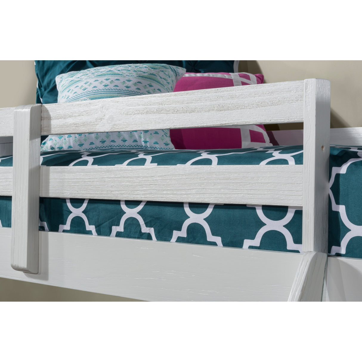 Hillsdale Kids and Teen Highlands Wood Twin Loft Bed, White