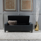 Hikaru Fabric Storage Ottoman by Christopher Knight Home