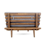 Hillcrest Outdoor V-shaped 4-piece Acacia Sectional by Christopher Knight Home