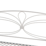 Hillsdale Furniture Anslee Complete Twin-Size Metal Daybed with Trundle, White