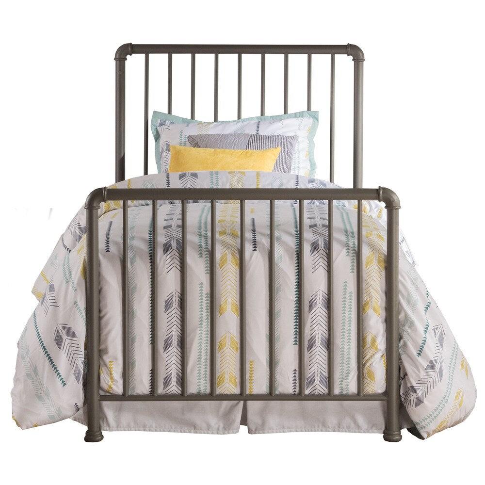 Hillsdale Furniture Brandi Stone-finish Metal Bed Set