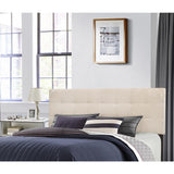 Hillsdale Furniture Delaney Beige Linen King Headboard
