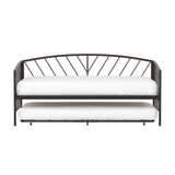 Hillsdale Furniture Essex Twin Metal Daybed, Gray Bronze