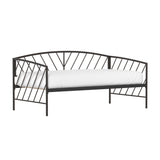 Hillsdale Furniture Essex Twin Metal Daybed, Gray Bronze