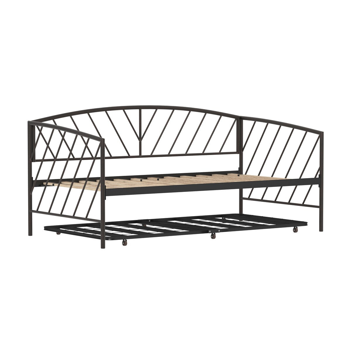 Hillsdale Furniture Essex Twin Metal Daybed, Gray Bronze