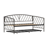 Hillsdale Furniture Essex Twin Metal Daybed, Gray Bronze