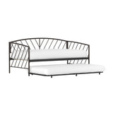 Hillsdale Furniture Essex Twin Metal Daybed, Gray Bronze