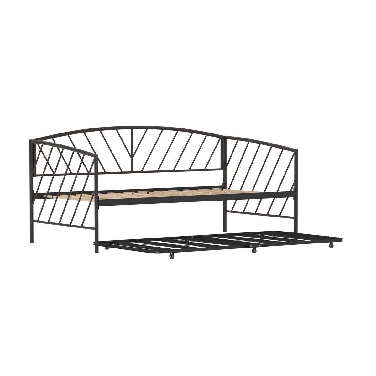 Hillsdale Furniture Essex Twin Metal Daybed, Gray Bronze