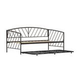 Hillsdale Furniture Essex Twin Metal Daybed, Gray Bronze