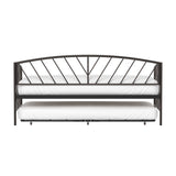 Hillsdale Furniture Essex Twin Metal Daybed, Gray Bronze
