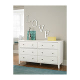 Hillsdale Pulse 6 Drawer Dresser