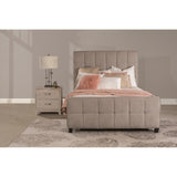 Hillsdale Sylvia Bed Set - King - Silver