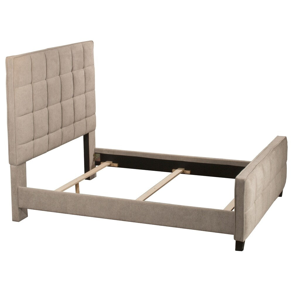 Hillsdale Sylvia Bed Set - King - Silver