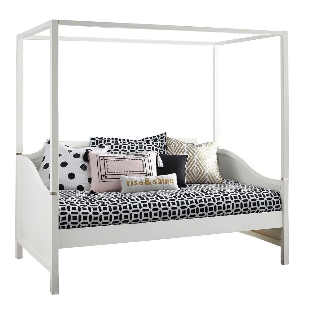 Hillsdale Tinley Park Full Canopy Daybed, Soft White
