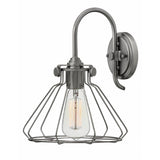 Hinkley Congress 1-Light Sconce in Antique Nickel