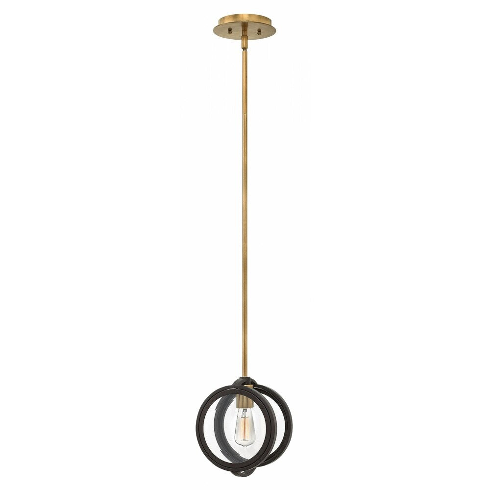 Hinkley Fulham 1-Light Pendant in Buckeye Bronze