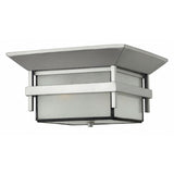 Hinkley Harbor LED Outdoor Flush Mount in Titanium
