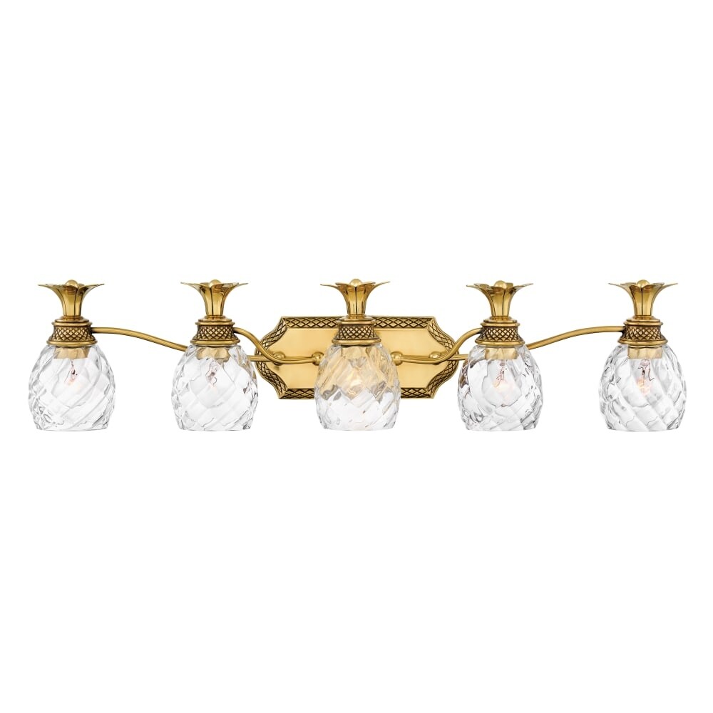 Hinkley Lighting Plantation 5 Light 37" Wide Bathroom Vanity Light
