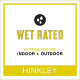 Hinkley Metro Wet Outdoor Ceiling Fan - Metallic Matte Bronze - 52"