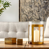 Hip Vintage Curtis Antique Gold Boxes (Set of 2)