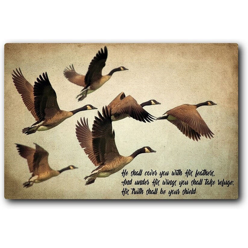 His Wings 20x16 Gallery Wrapped Stretched Canvas