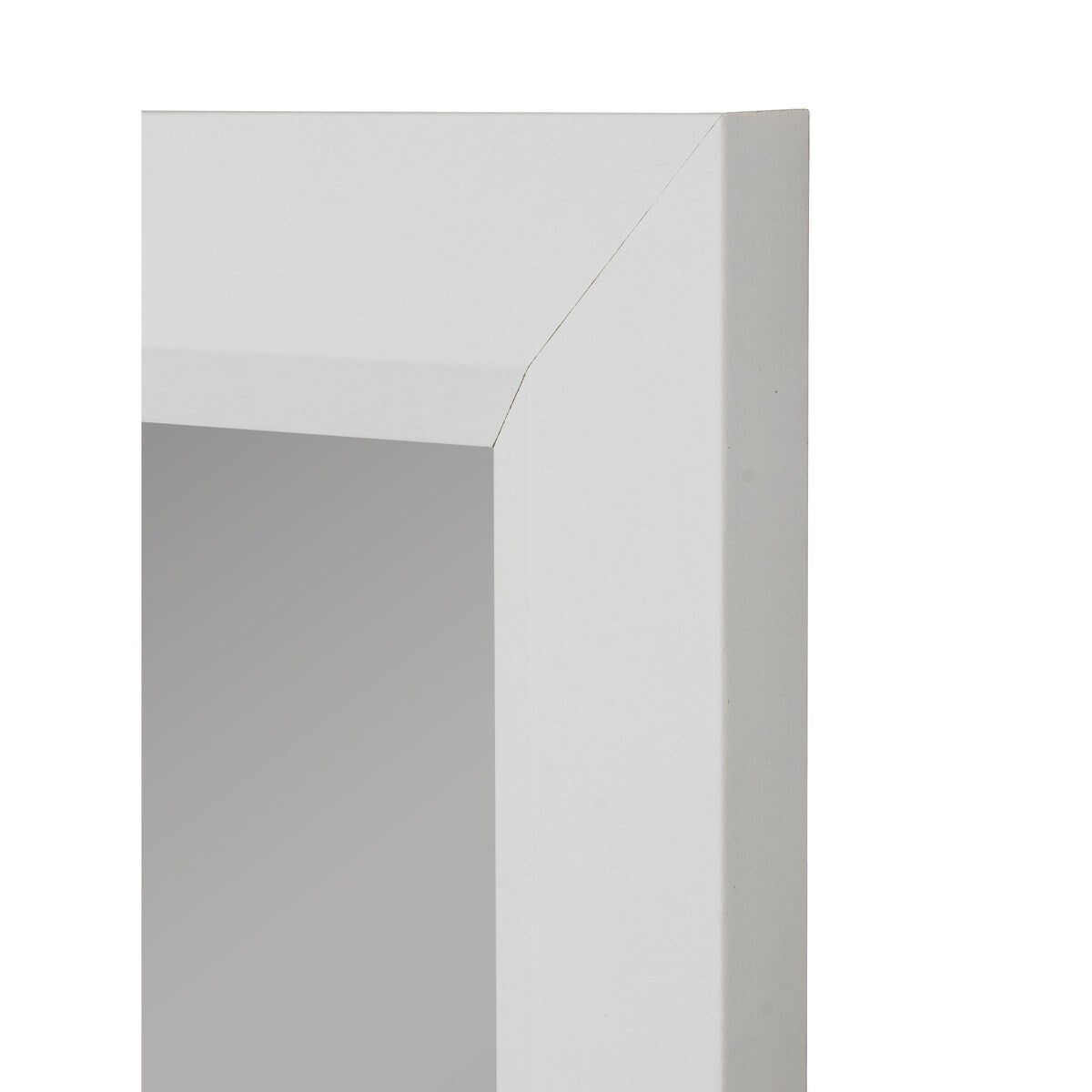 Hitchcock Butterfield Blanca Large White Modern Mirror