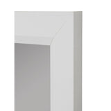 Hitchcock Butterfield Blanca Large White Modern Mirror