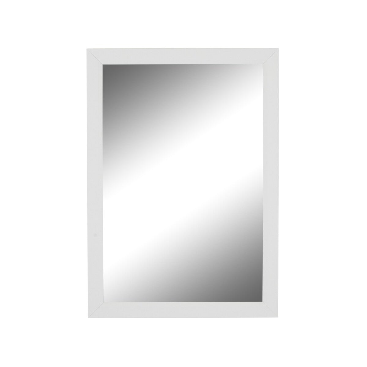 Hitchcock Butterfield Blanca Large White Modern Mirror