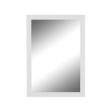 Hitchcock Butterfield Blanca Large White Modern Mirror