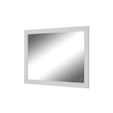 Hitchcock Butterfield Blanca Large White Modern Mirror