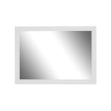 Hitchcock Butterfield Blanca Large White Modern Mirror