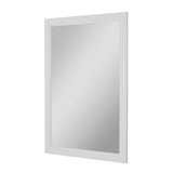 Hitchcock Butterfield Blanca Large White Modern Mirror
