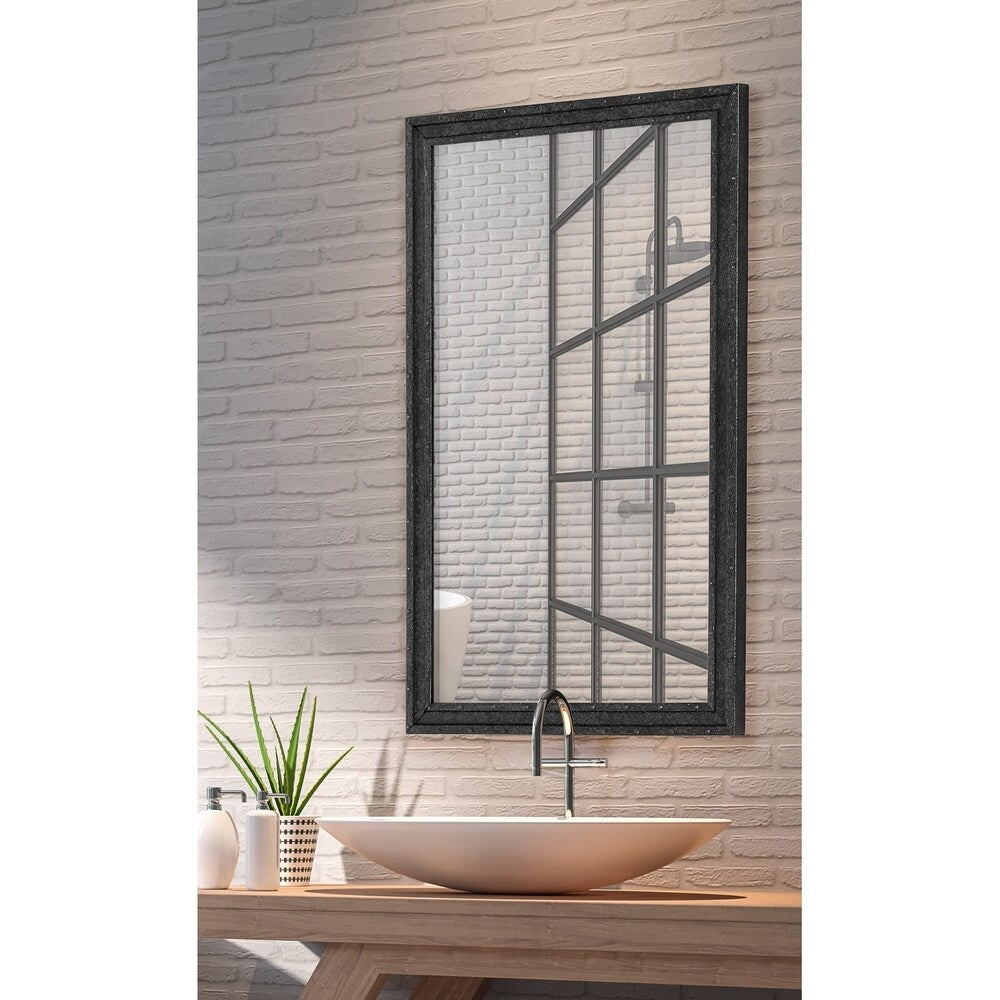 Copper Grove Podgorica Foundry Black Steel Mirror