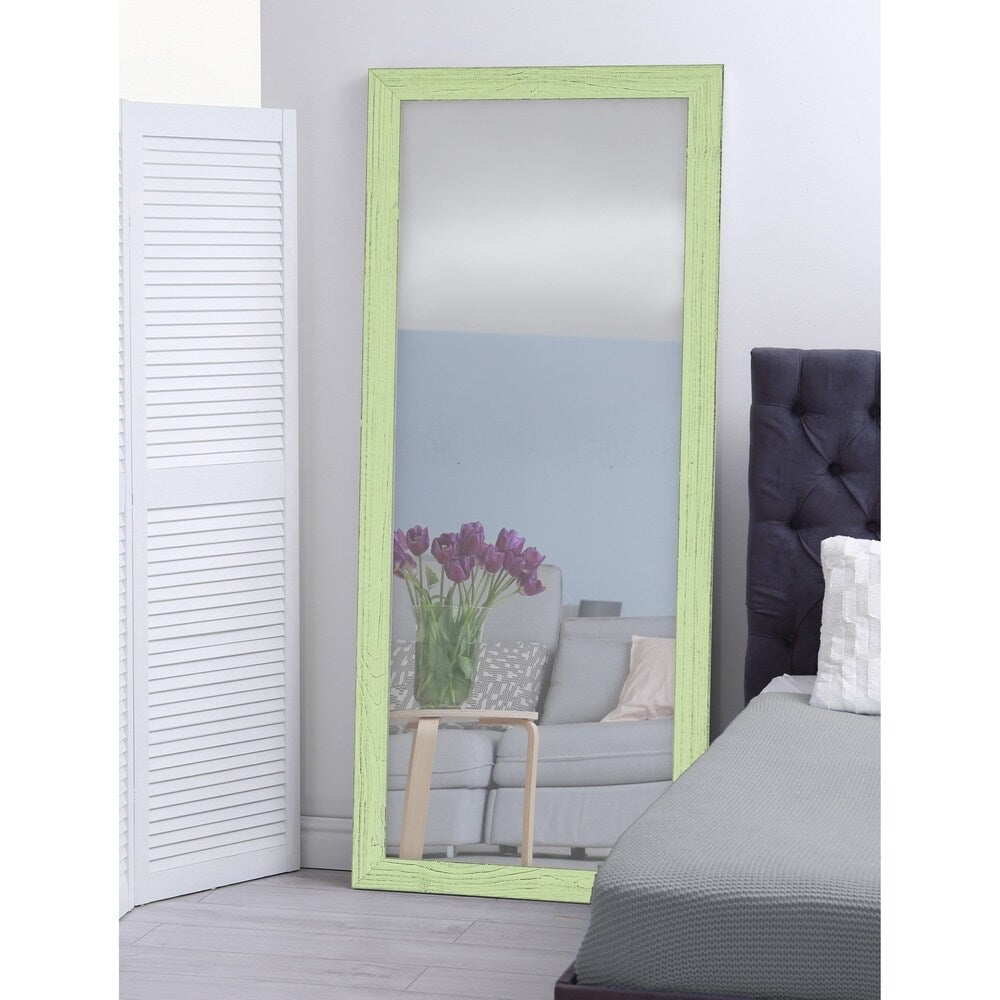 Hitchcock Butterfield Schooner Mint Green Mirror