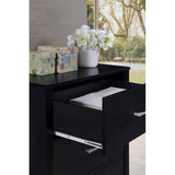Hodedah 4-Drawer Chest in Beech